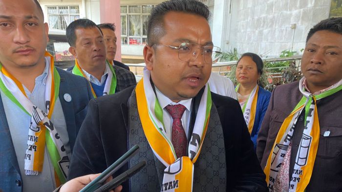 NPP candidate from Nongkrem constituency files nomination