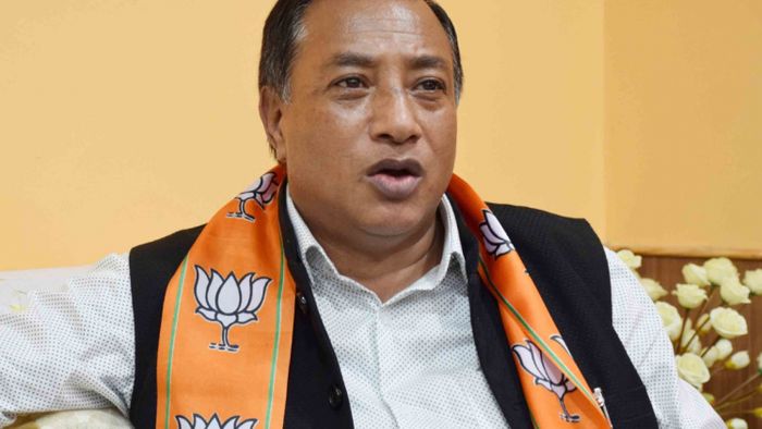 BJP MLA Al Hek files nomination from Pynthorumkhrah constituency