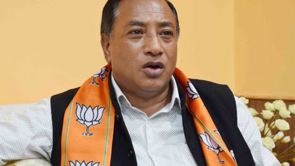 Meghalaya: BJP MLA Al Hek files nomination from Pynthorumkhrah constituency Meghalaya: BJP MLA Al Hek files nomination from Pynthorumkhrah constituency