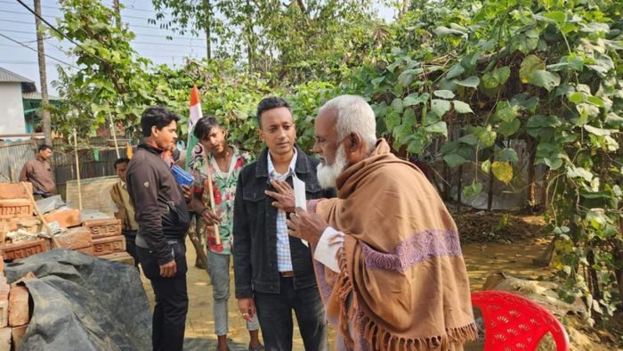 TMC candidate Pujan Biswas escapes deadly attack