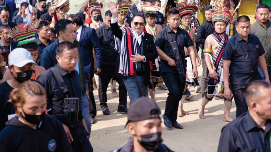 Nagaland: Former CM TR Zeliang files nomination from Peren constituency Nagaland: Former CM TR Zeliang files nomination from Peren constituency
