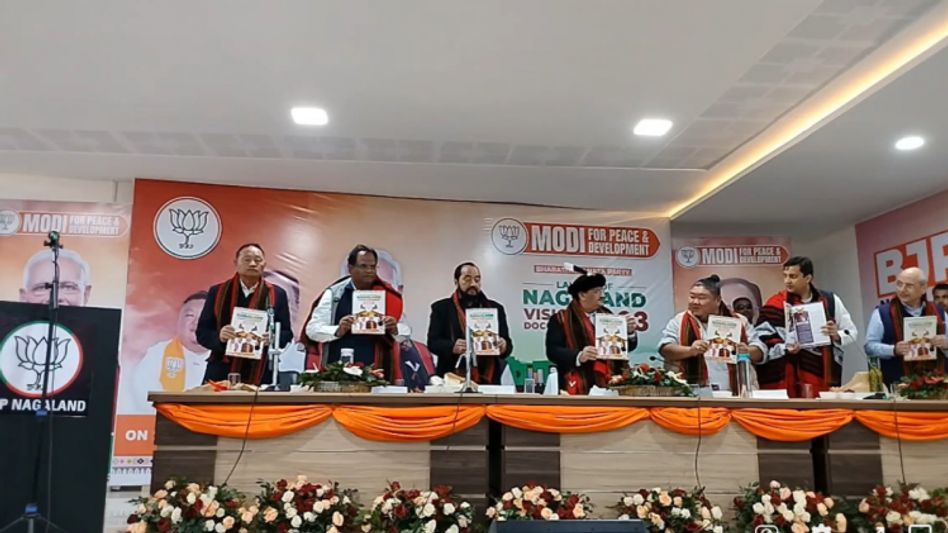 BJP launches poll manifesto, to establish Eastern Nagaland Development Board for holistic development BJP launches poll manifesto, to establish Eastern Nagaland Development Board for holistic development