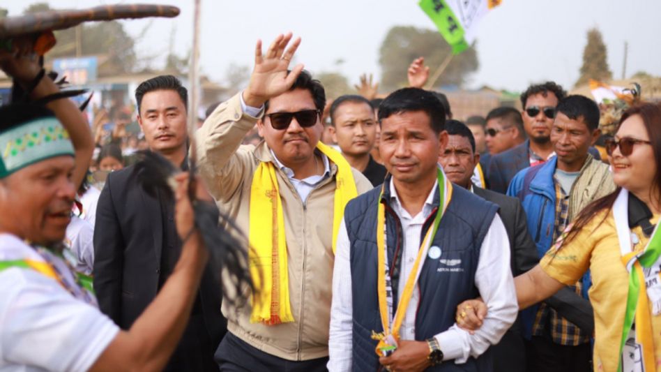 Meghalaya CM urges people to boycott ‘vendetta politics’ and misleading promises of TMC Meghalaya CM urges people to boycott ‘vendetta politics’ and misleading promises of TMC