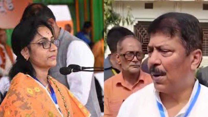 (L) Papia Datta (R) Sudip Roy Barman