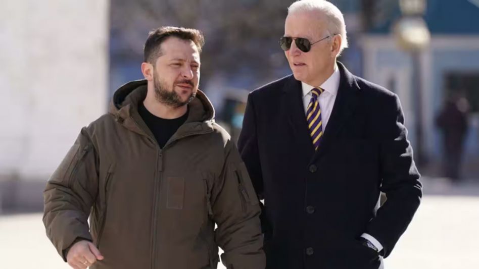 US President Joe Biden makes surprise visit to Ukraine post-Russia’s invasion US President Joe Biden makes surprise visit to Ukraine post-Russia’s invasion
