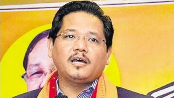 File photo of Meghalaya CM Conrad K Sangma