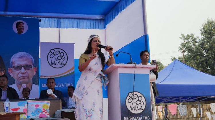 TMC leader Mahua Moitra slams ruling NPP government for poor condition of roads