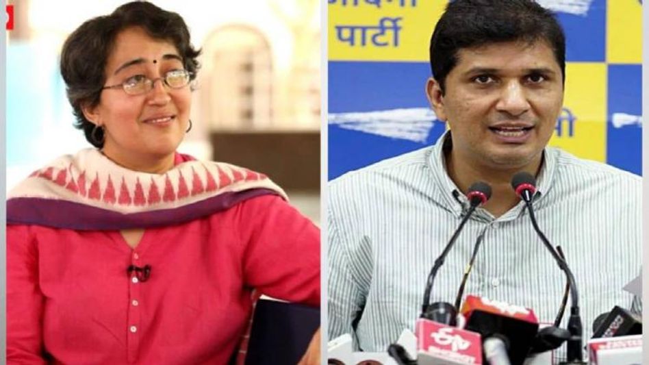 AAP leaders Saurabh Bhardwaj, Atishi to replace Manish Sisodia and Satyendra Jain in Delhi cabinet AAP leaders Saurabh Bhardwaj, Atishi to replace Manish Sisodia and Satyendra Jain in Delhi cabinet