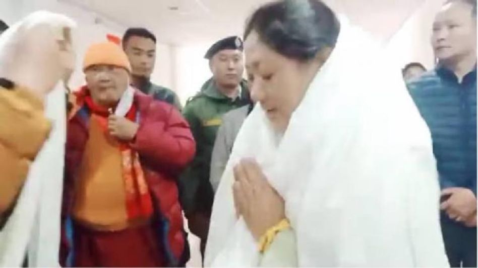 Arunachal: BJP's candidate Tsering Lhamu wins from Lumla seat in by-polls Arunachal: BJP's candidate Tsering Lhamu wins from Lumla seat in by-polls