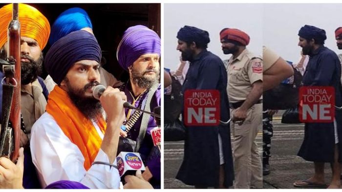 Amritpal Singh's 4 aides flown to Assam's Dibrugarh jail