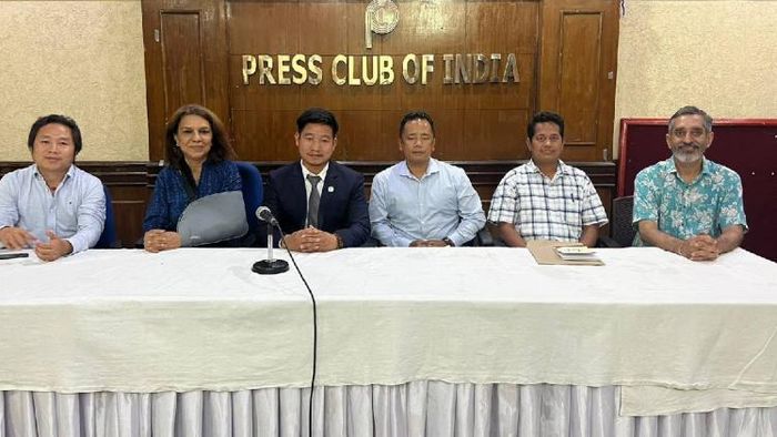 Arunachal Pradesh state media delegation visits Press Club of India to learn about club's functions