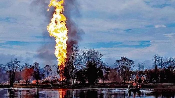Assam: Residents file FIR against Oil India Ltd following gas condensate leak in Baghjan oil field