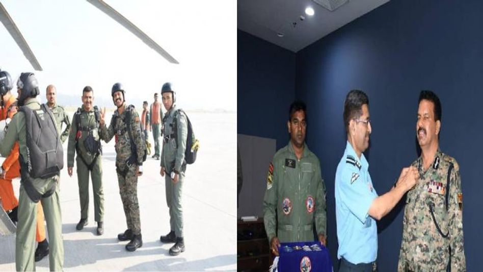 Meghalaya DGP successfully completes five parajumps at Hindan Airbase, Assam DGP congratulates ‘squad mate’ Meghalaya DGP successfully completes five parajumps at Hindan Airbase, Assam DGP congratulates ‘squad mate’