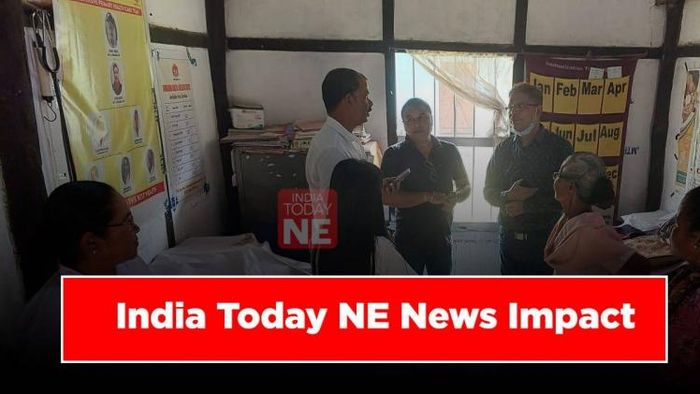 India Today NE News Impact: Officials visit dilapidated health center along Assam-Meghalaya border in Boko