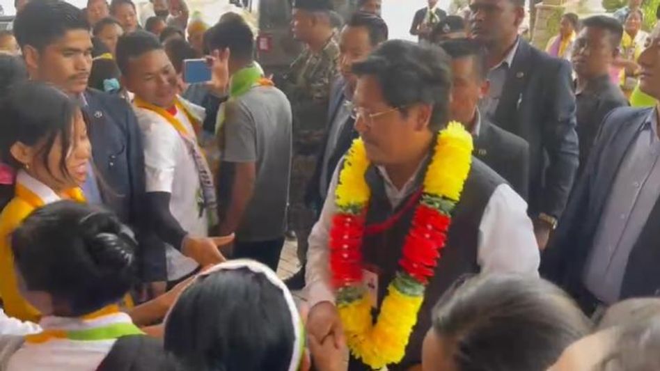 Meghalaya CM Conrad Sangma wins big in South Tura with 10,090 votes ; brother loses by 18 votes in Dadenggre Meghalaya CM Conrad Sangma wins big in South Tura with 10,090 votes ; brother loses by 18 votes in Dadenggre