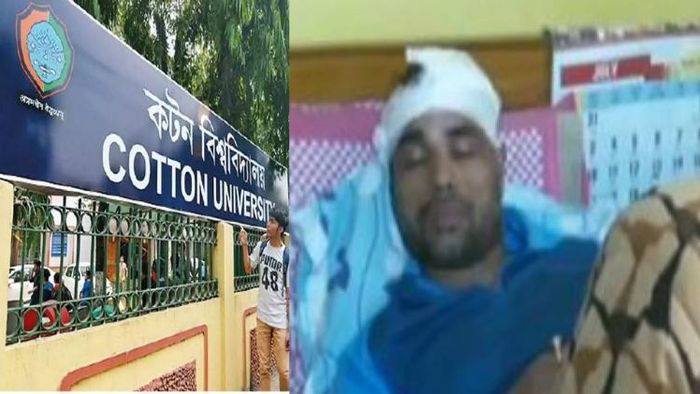 Assam BJP leader attacked by inebriated students of Cotton University near Guwahati Railway Station