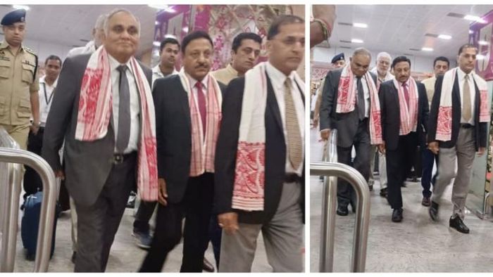 Election Commission team arrives in Assam for 3-day tour ahead of delimitation exercise