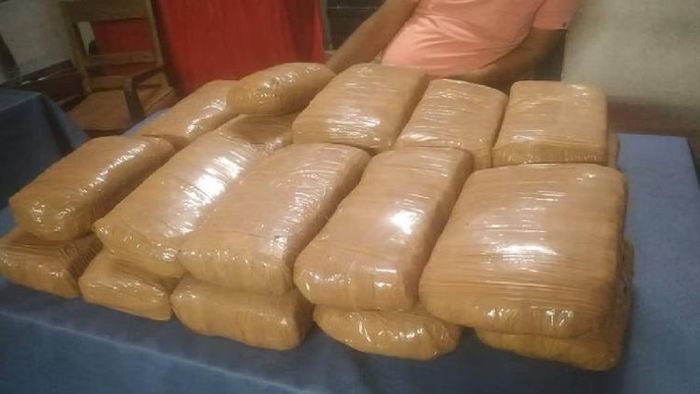 Cannabis seized by Government Railway Police at Guwahati Railway Station