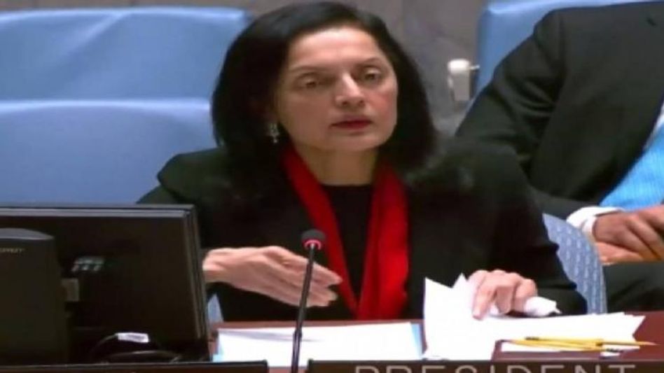 India calls for immediate attention to the rampant crime against women by terrorists India calls for immediate attention to the rampant crime against women by terrorists