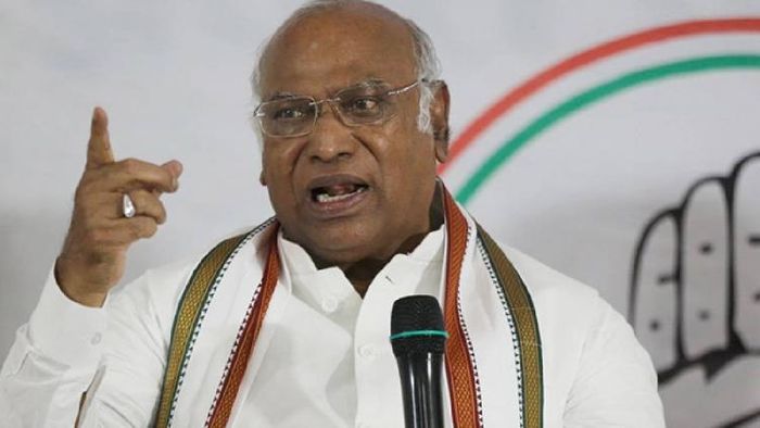Congress President Mallikarjun Kharge accuses BJP of conspiracy to disqualify Rahul Gandhi and suppress opposition
