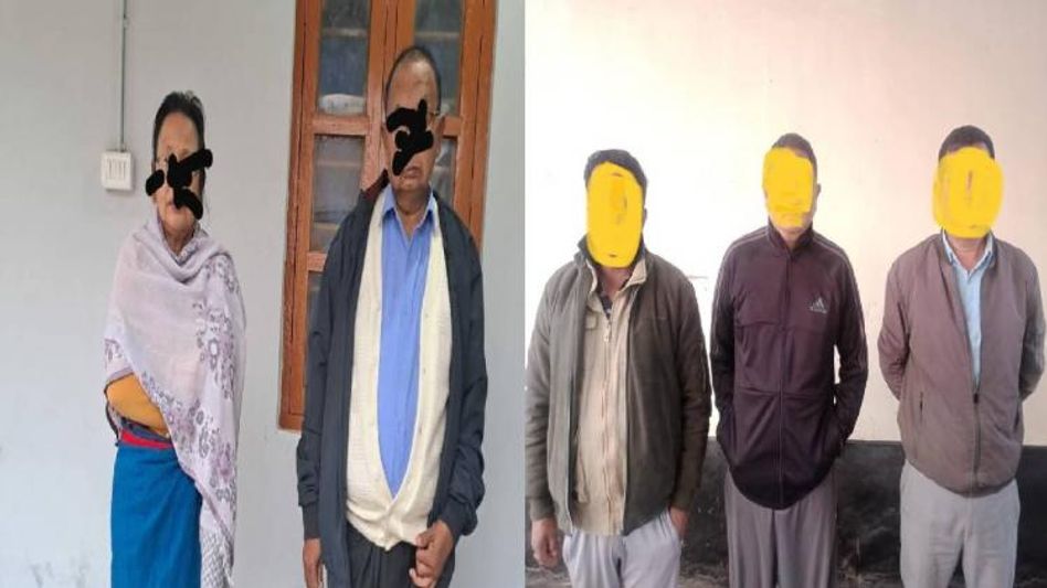 Manipur: Five government employees arrested for their alleged involvement in fabrication of land records Manipur: Five government employees arrested for their alleged involvement in fabrication of land records