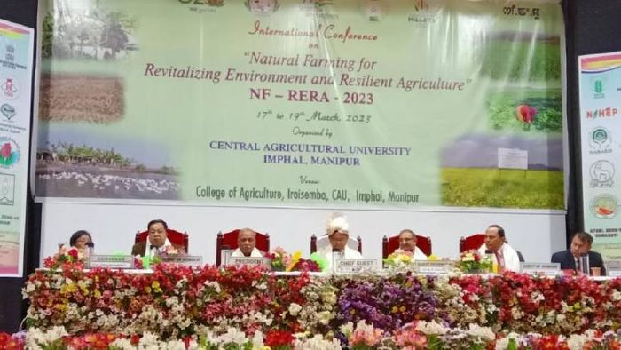 MoS Dr. Rajkumar Ranjan Singh emphasizes natural farming principles i Manipur