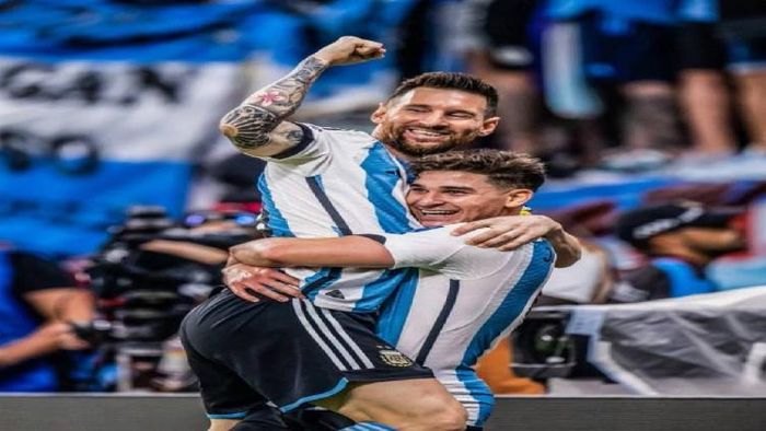 Lionel Messi during a football match