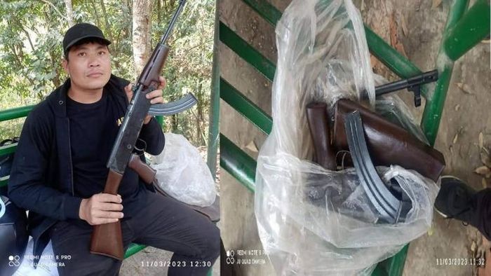 Mizoram: CID (SB) Ops team seize AK Rifle in Aizawl, two arrested