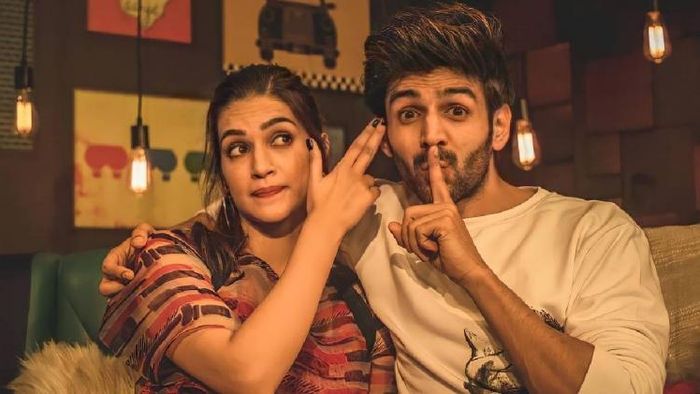 Kriti Sanon and Kartik Aaryan