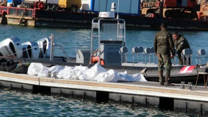 19 African refugees drowned while trying to cross the Mediterranean Sea to Italy