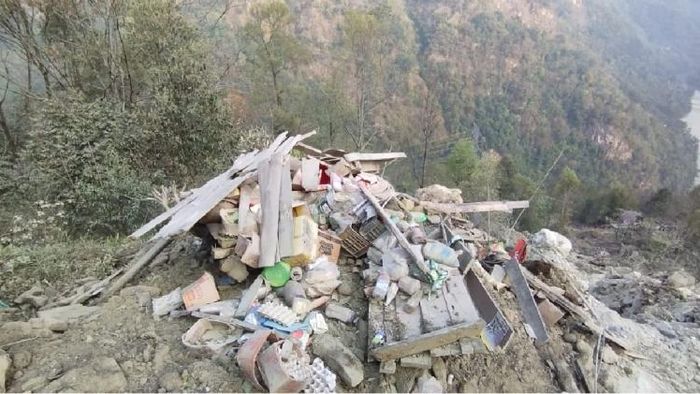 More than 20 houses damaged after landslide hits Sokpay village