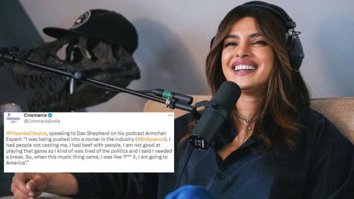 Priyanka Chopra said she was pushed into a corner in the industry