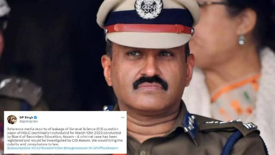 Assam: CID to probe Class 10 General Science paper leak incident, says DGP GP Singh Assam: CID to probe Class 10 General Science paper leak incident, says DGP GP Singh