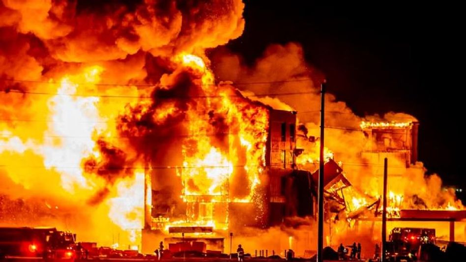 Assam: Several houses gutted in massive fire in Tezpur district Assam: Several houses gutted in massive fire in Tezpur district