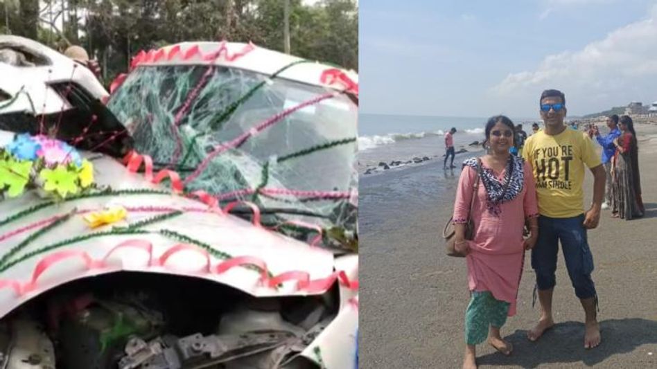 Assam: Two killed, five injured after bridal car hits tree in Dhubri Assam: Two killed, five injured after bridal car hits tree in Dhubri