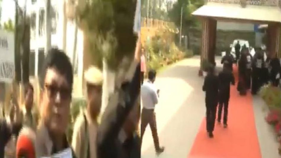 Congress MLAs protest Rahul Gandhi’s disqualification in Assam Legislative Assembly premises Congress MLAs protest Rahul Gandhi’s disqualification in Assam Legislative Assembly premises