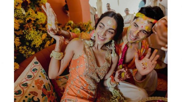 Kiara Advani and Siddharth Malhotra's first Holi