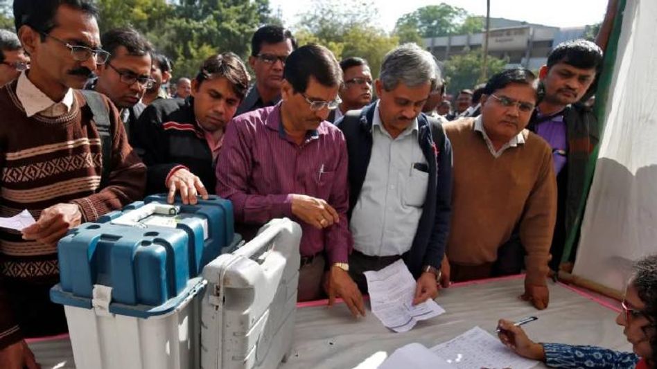 Assembly Poll Results: Security tightened ahead of vote counting Assembly Poll Results: Security tightened ahead of vote counting