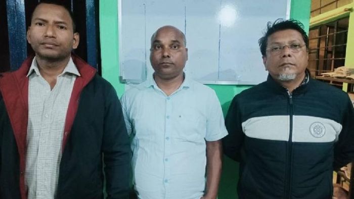 Three held in Tinsukia on extortion charges