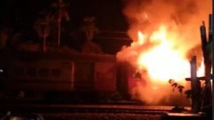Assam: Massive fire engulfs two coaches of moving train in Guwahati