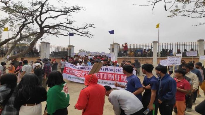 Rally in Manipur's Churachandpur district