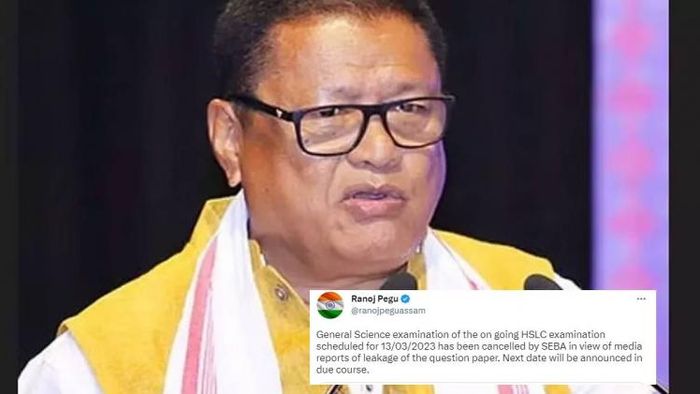 Assam education minister Dr Ranoj Pegu