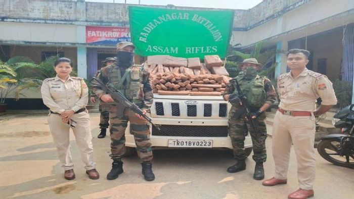 Marijuana seized in Tripura