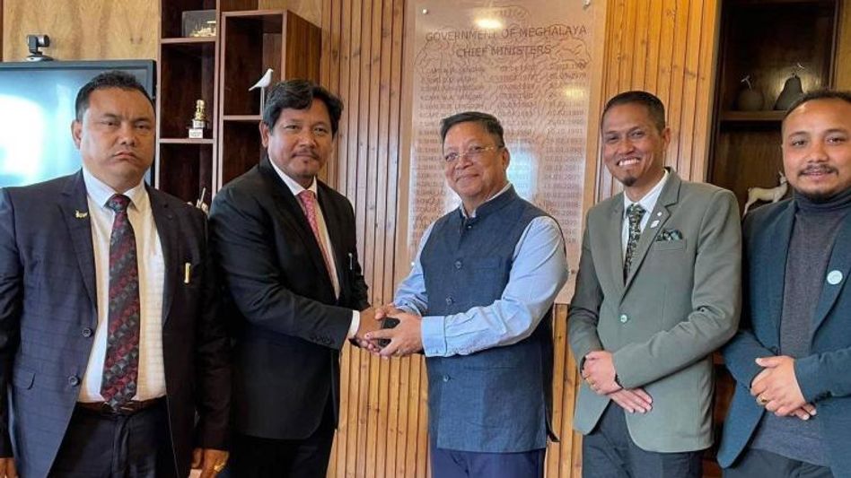NPP nominates Thomas A Sangma as consensus candidate for Meghalaya Assembly Speaker post NPP nominates Thomas A Sangma as consensus candidate for Meghalaya Assembly Speaker post