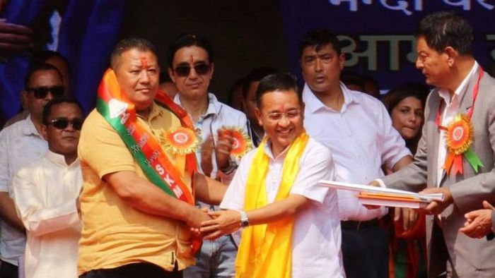 Sikkim: Three former SDF leaders join ruling SKM party