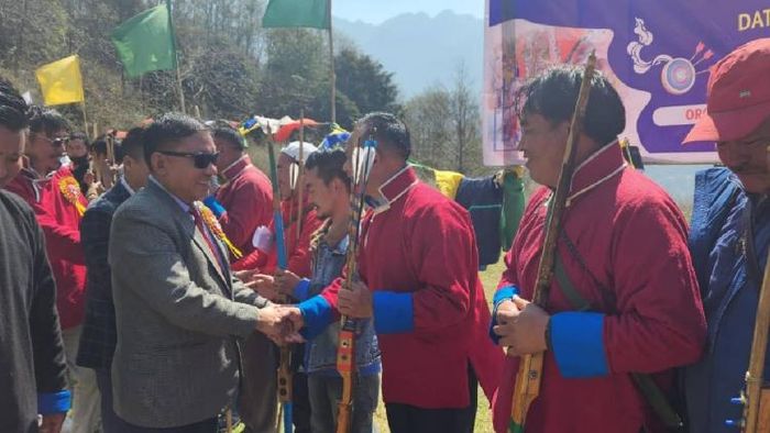 Arunachal: Gyalchen Karma Thrinlay Archery tournament kicks off in Tawang with 28 teams participating