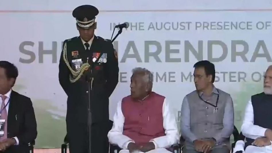 Meghalaya: PM Modi attends swearing ceremony of Conrad Sangma as CM  Meghalaya: PM Modi attends swearing ceremony of Conrad Sangma as CM
