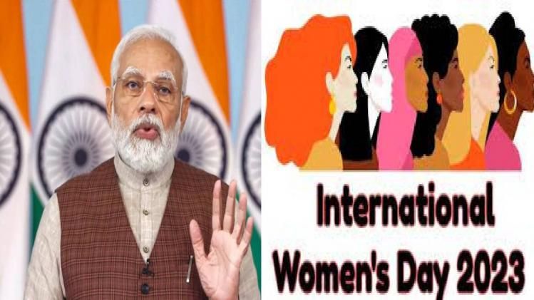 PM Modi salutes 'Nari Shakti' on International Women's Day PM Modi salutes 'Nari Shakti' on International Women's Day