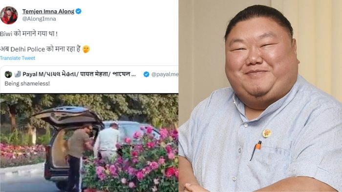 "Biwi ko manane gaya tha", Nagaland minister Temjem Along's hilarious tweet to G20 flower pots thief