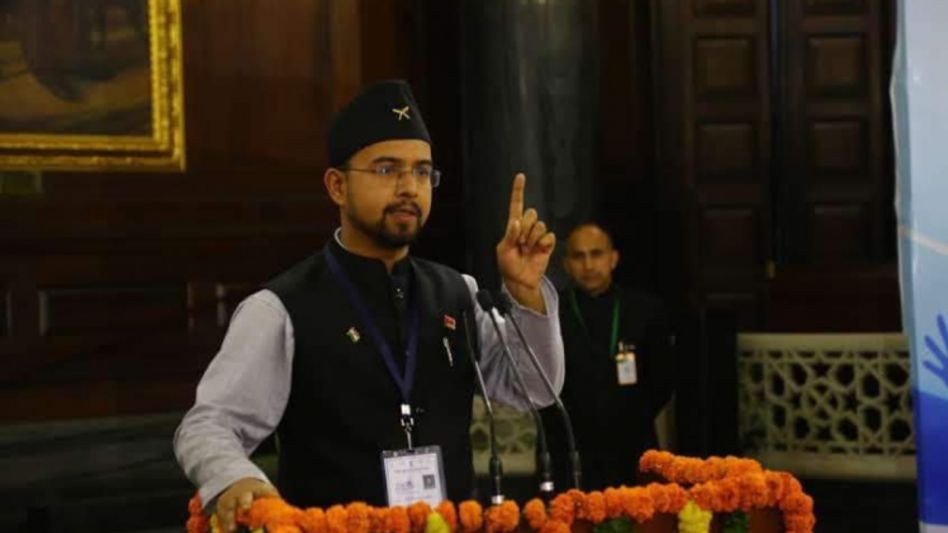 Sikkim: Naresh Chettri secures 2nd position in National Youth Parliament Festival 2023 Sikkim: Naresh Chettri secures 2nd position in National Youth Parliament Festival 2023